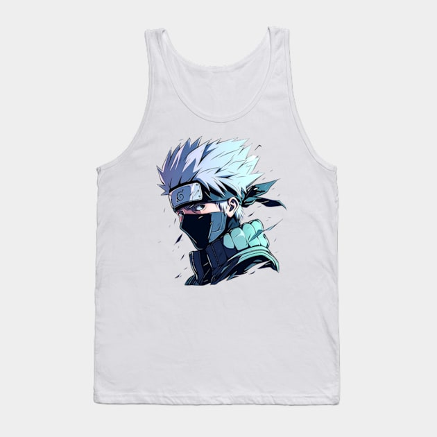 kakashi Tank Top by sample the dragon